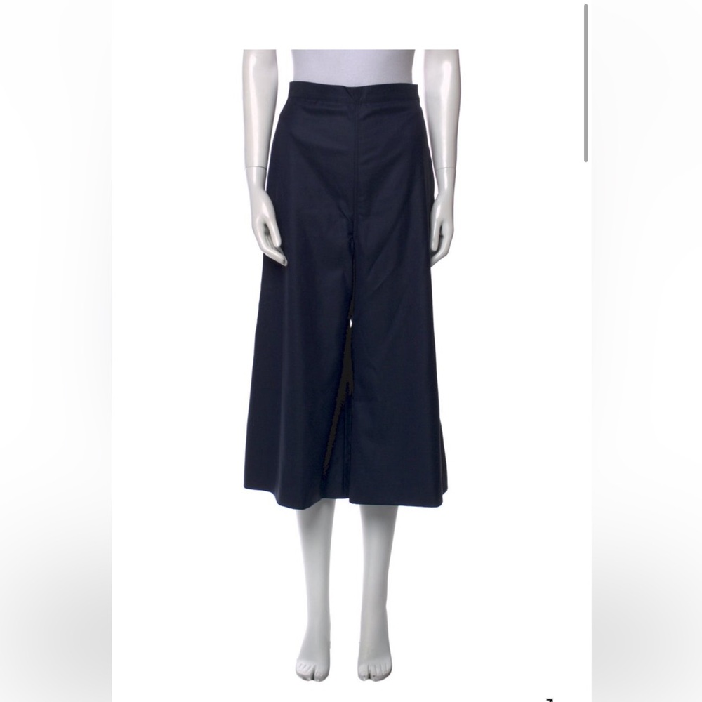 Rachel Comey Navy Wide Leg Pants